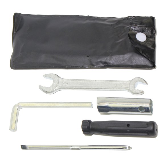 UNTERING 4Pcs Motorbike Repair Tool Wrench Screwdriver Motorcycle Steel Suite Open End Spanners Maintenance Repair Set