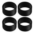 thumbnail image 1 of 4Pcs Tennis Racquet Grip Tennis Racket Grip Bands Rubber Rings NonSlip Badminton Tennis Absorbent Overgrips in Place, 1 of 8