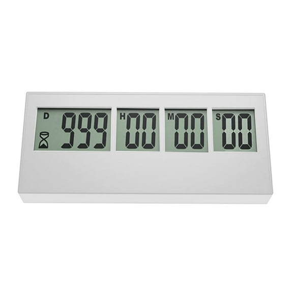 UNTERING 999-Days Countdown Clock Timers Large LCD Digital Countdown Digital Timers Plastic Material for Wedding Retirement