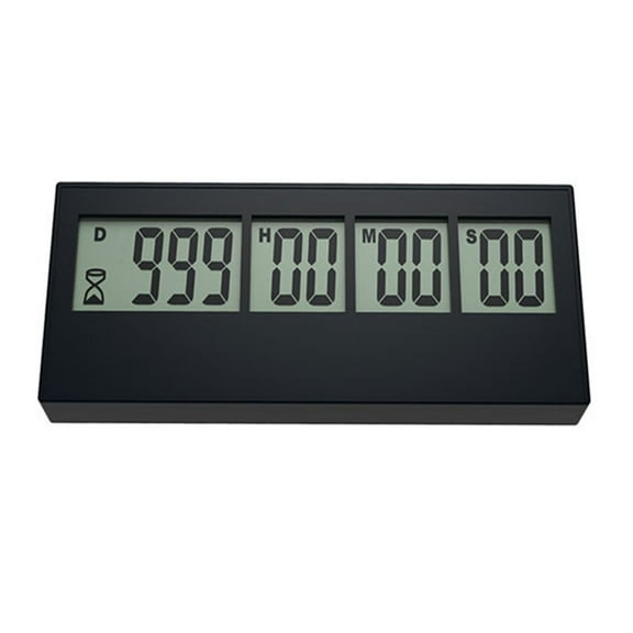 UNTERING 999-Days Countdown Clock Timers Large LCD Digital Countdown Digital Timers Plastic Material for Wedding Retirement