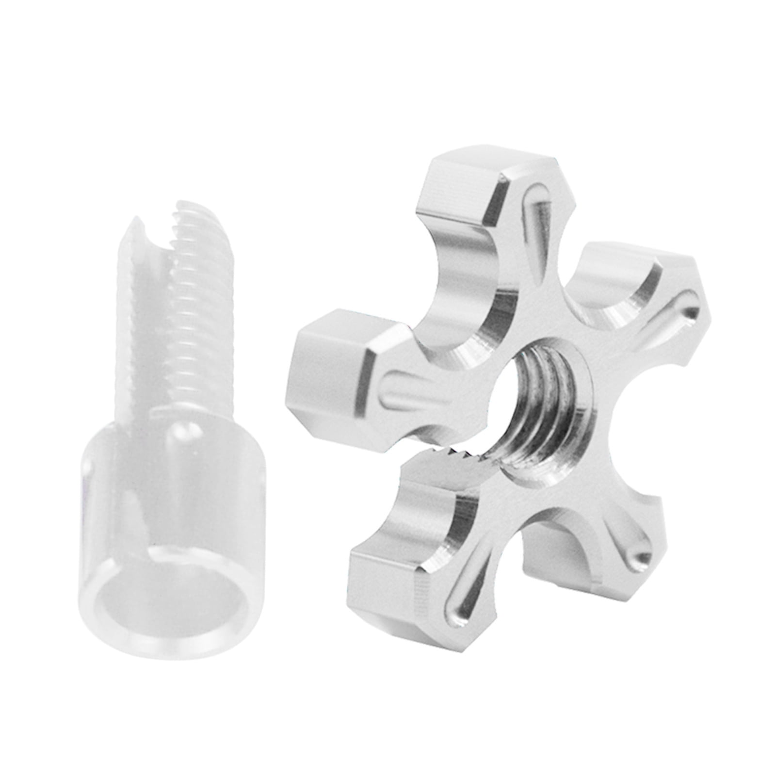 UNTERING Adjusting Screw Motorcycle Brake Levers Cable Wire Adjuster Screw Aluminum Machine Fit for Motorcross UTV Sport Bike
