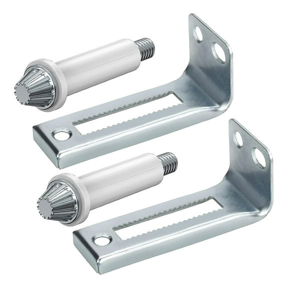 UNTERING Bifold Door Hardware Upgraded Bifold Closet Door Hardware Repair Part Bi-Fold Door Bottom Pivotsand Support Metal Plate