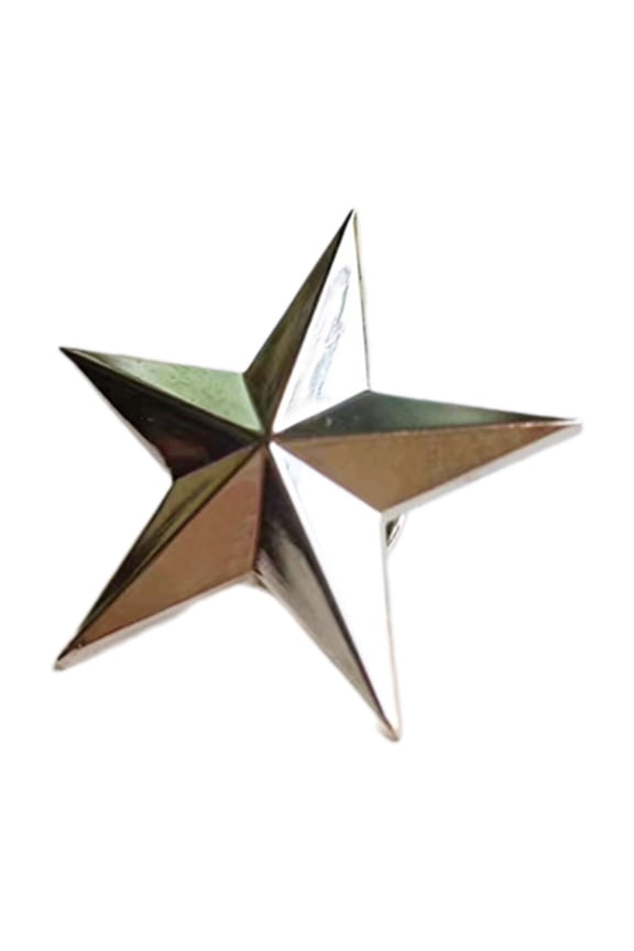 Brooch Elegant Five Pointed Star Lapel Pin Star Shaped Badge for Costume Decoration Clothing Accessory for Men and Women