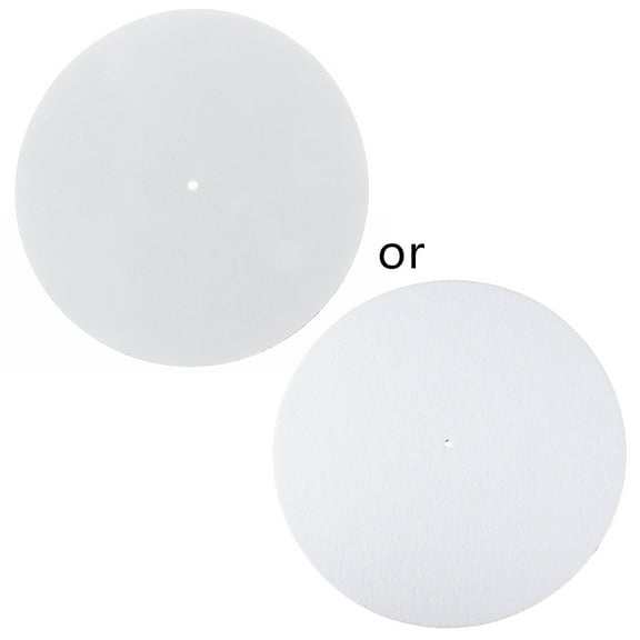 UNTERING Cd Pad 3MM Thick Anti-Static Felt Platter Turntable Mat Anti-Vibration Slipmat Audiophi