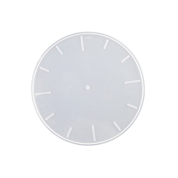 UNTERING Clock Mold Clock Resin Molds Large Number Clock Silicone Mold Epoxy Clock Mold for Resin Casting Wall Clack-Art Decoration