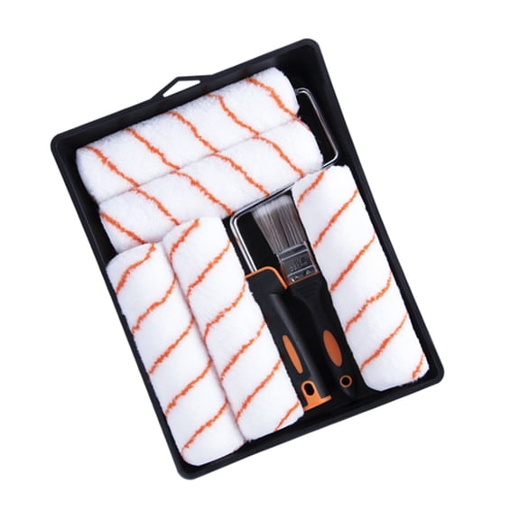UNTERING Completes Paint Set Paint Roller Set 9inch Paint Rollers & Trays set Simple Operate for Wall Ceilings Furniture