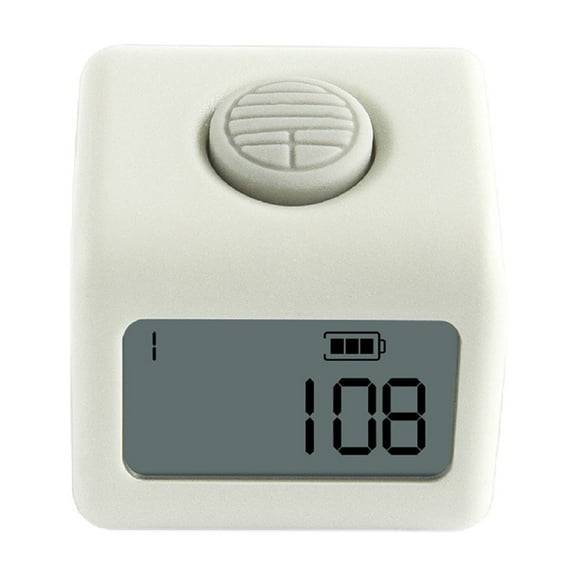 UNTERING Counter 9 Channel Counter LED Display Electronic Tally Counter with backlit Finger-Ring Type 5-Digit Buddha-Counter