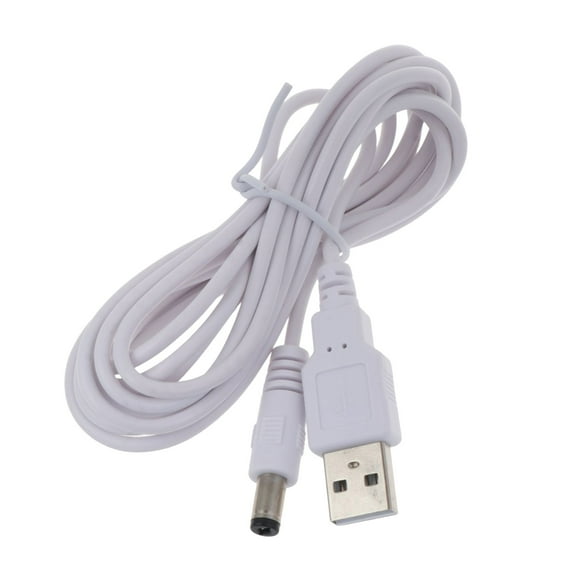 UNTERING DC5V Power Cable USB2.0 Male to DC5.5mm x 2.5mm Male Power Cord for Router, LED Light,Loudspeaker 1M/2M3M Cable
