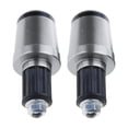 thumbnail image 1 of UNTERING End Plugs Handlebar End Caps Bike Handlebar Plugs for Most Motorcycle Bicycles Road Bike Mountain Bike, 1 of 8