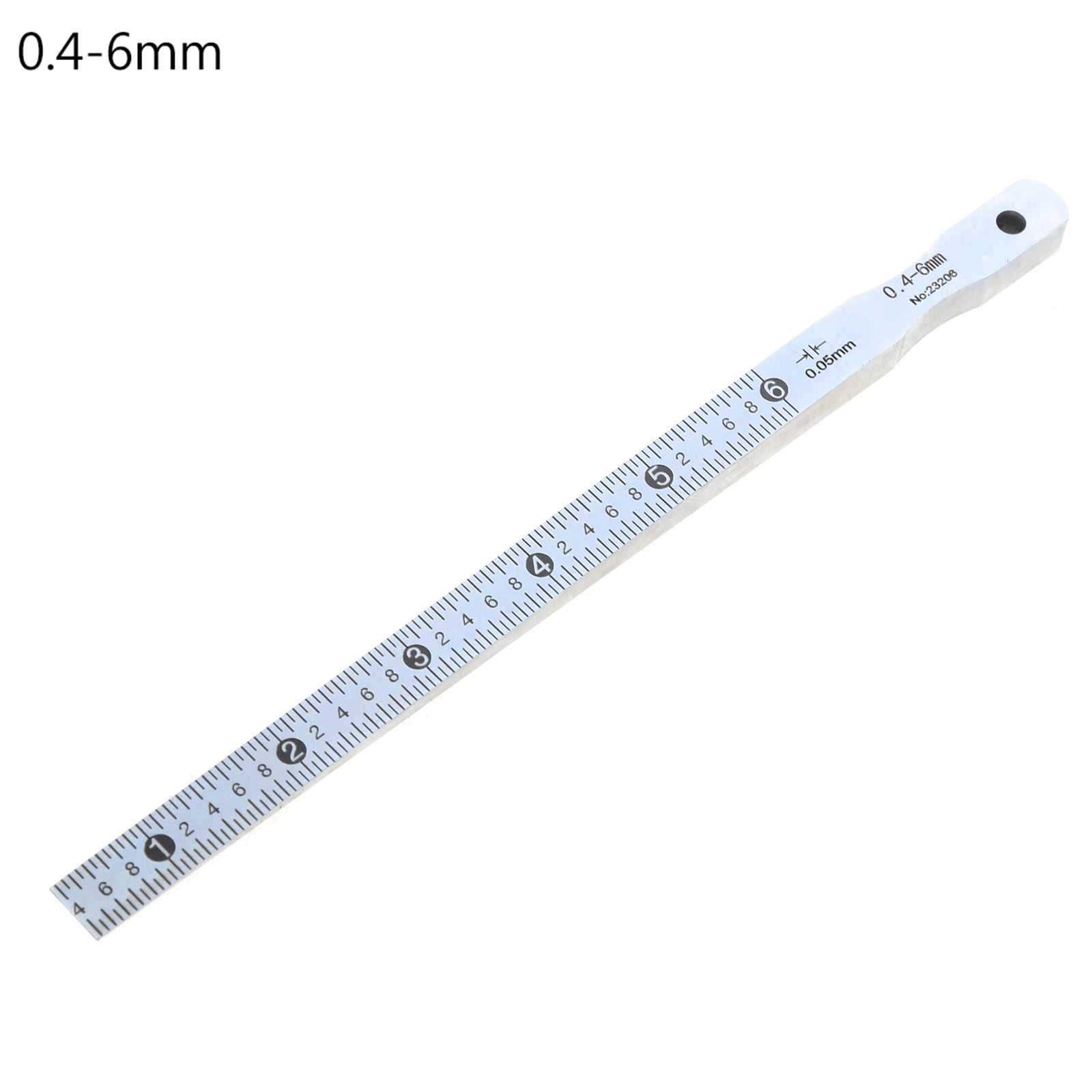UNTERING Feeler Gauge 1-15mm 0.5-10mm 0.4-6mm Feeler Gauge Flatness Layout Insert Gauge Welding Taper Measure Tool Caliper