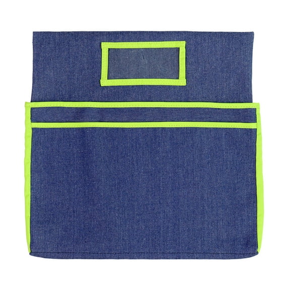 UNTERING File Holder Clasroom Chairback Organizer Buddy Chair Storage Pocket Chart with 2 Heavy Duty Storage Pocket, School Seat Sacks