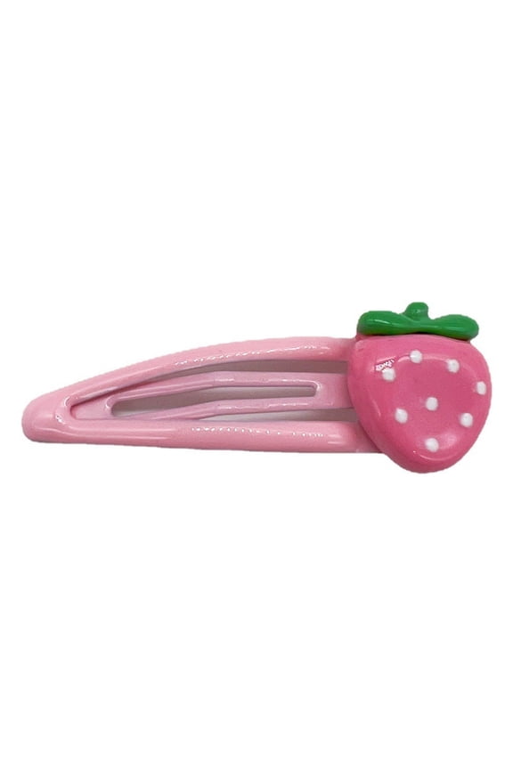 Hairpin Bangs Hair Pins Women Kid Hairgrip Strawberry Headdress Barrettes Accessories Sweet Girls Clip