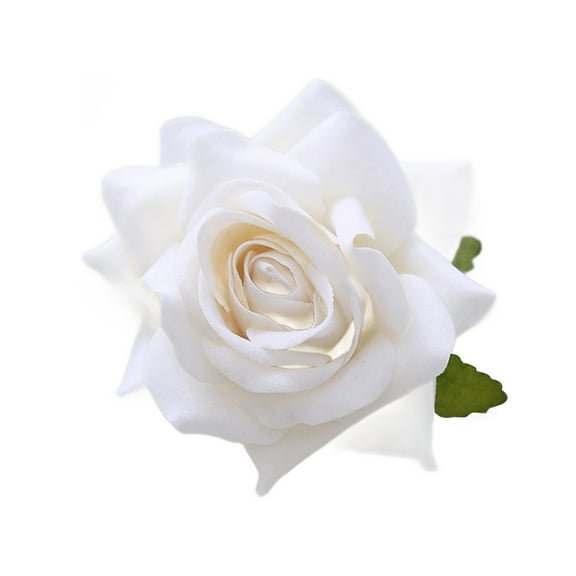 UNTERING Hairpin Rose Hair Clip Flower Barrettes Flower Hair Clip For Women Flower Brooch Flower Hairpin Rose Brooch Pin Bride Brooch Pin