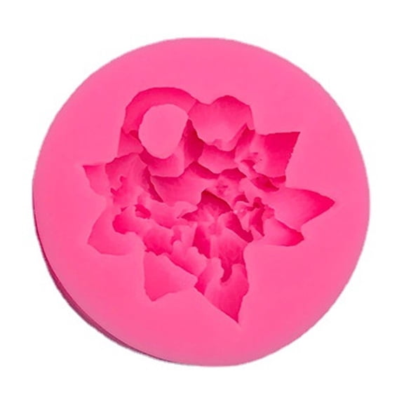 UNTERING Hydrangea Stencil Silicone Mold Candle Soap Making Mould Chocolate Candy Decorating Tool Supply
