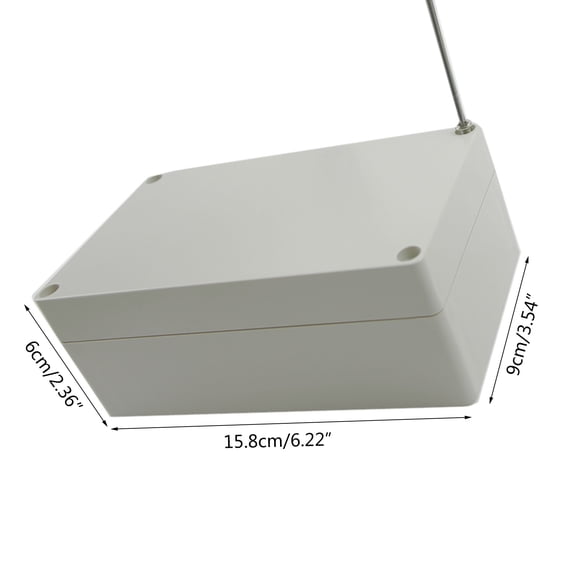 UNTERING Junction Box Rectangle Power Enclosure Box Electronic Project Instrument for Case Waterproof for
