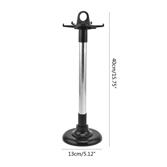 UNTERING Kitchenware Rack Kitchen Utensils Stand with 6 Hook Rotatable Kitchenwares Holder Rack Kitchen Utensils Holder