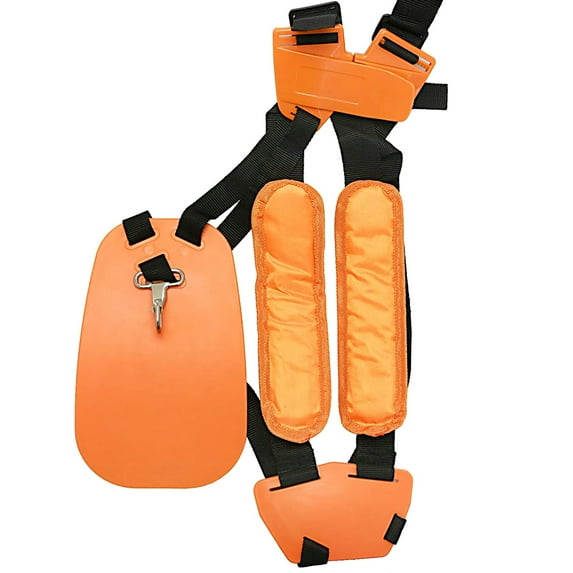 UNTERING Lawn Mower Backpack Double Shoulder Trimmer Plastic Shoulder Strap Harness String Trimmer Full Harness Strap Brushcutter Shoulder Harness