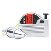 UNTERING Lift Hammer Magnetic Plumb Bob for w/ String Quick-stabilizing Hanging Wire Hammer Line Vertical Measuring Tool 3/6m Fix on Wood Mas