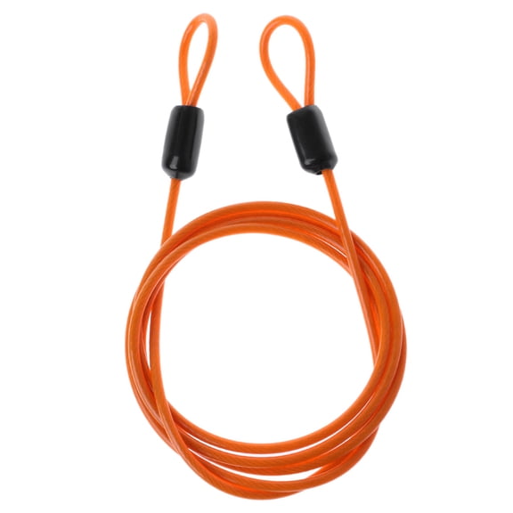 UNTERING Lock Steel Wire Cable 1m Loop Cycling Bike Protector Theft