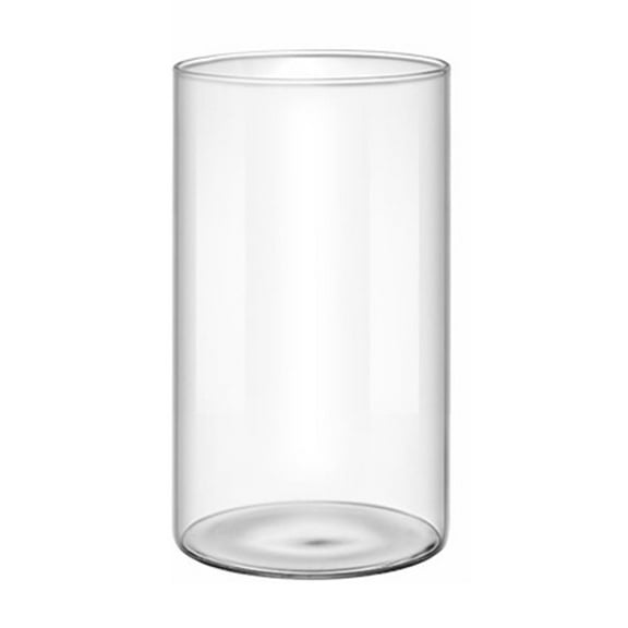UNTERING Modern Clear Glass Flower Vase Glass Cylinders Vase Florals Container Flower Vase Elegant Table Centerpieces Decorations