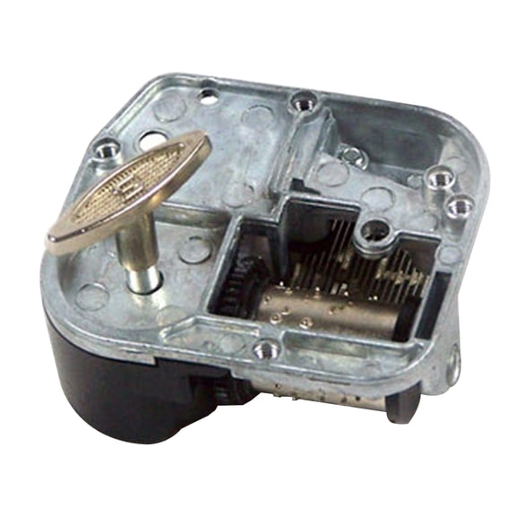 UNTERING Musical Movement 8 Tones Music Box Movement Mechanical Clockwork Windup Rotate Musical