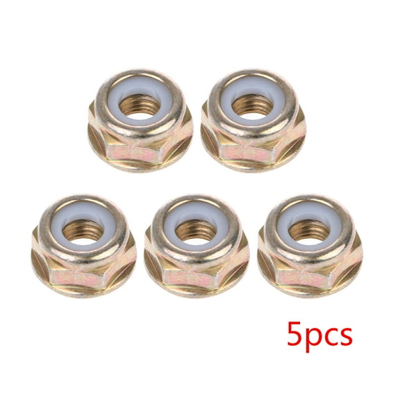 UNTERING Nut 5Pcs Universal Trimmer Brush Cutter Left Hand Thread Blade Nut Replace