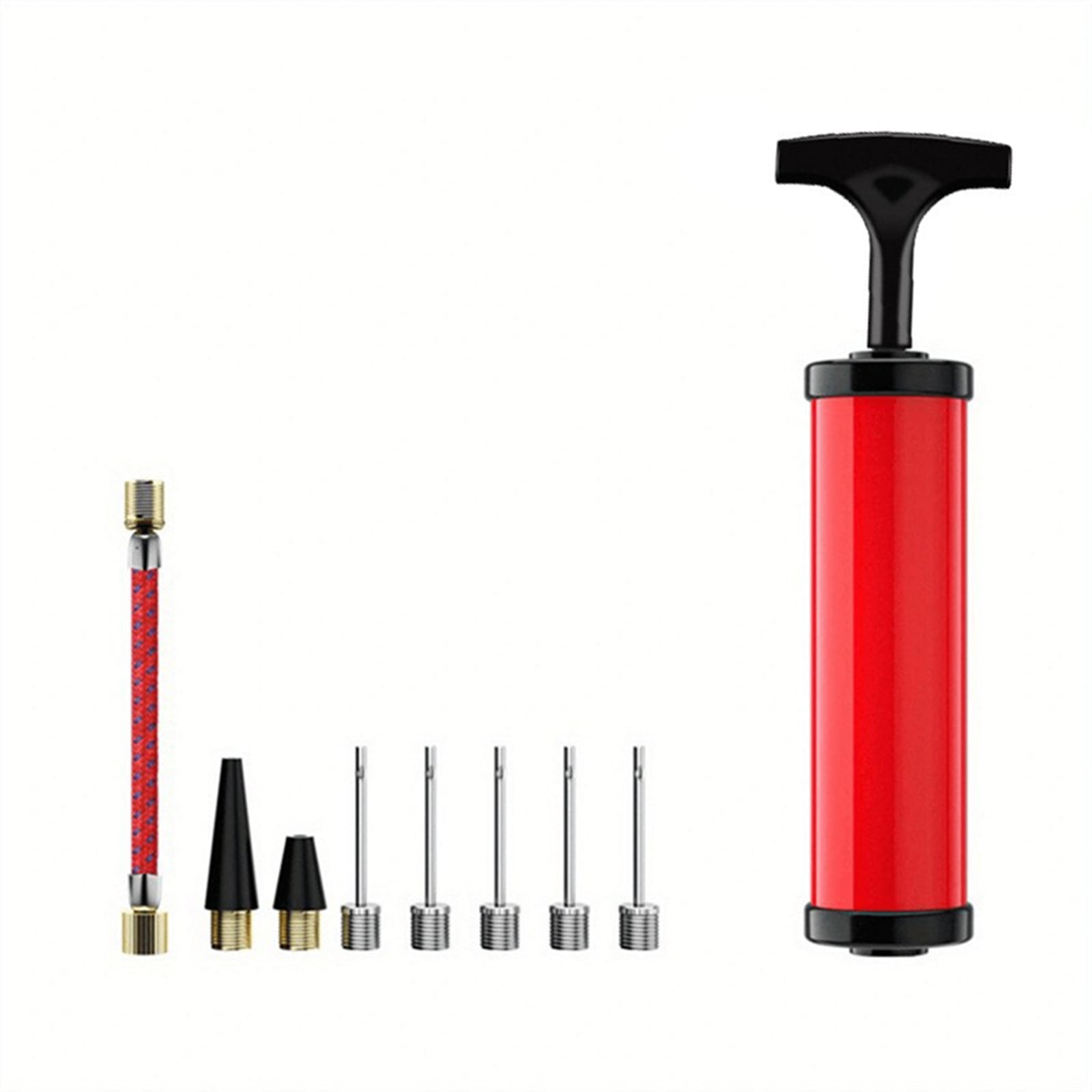 UNTERING Portable Air Pumps Inflator Sports Pumps with 5 Needle, Hoses, Nozzle Hand Pumps for Basketball Football Volleyballs