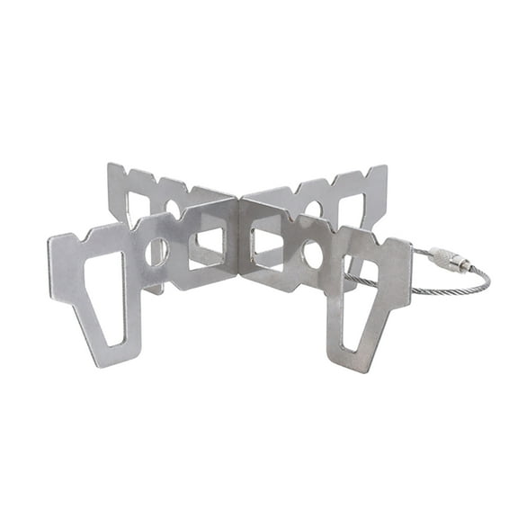 UNTERING Portable Stainless Alcohols Stove Stands Stove Rack Support Stand Tub Stand Outdoor Camping Alcohols Stove Rack