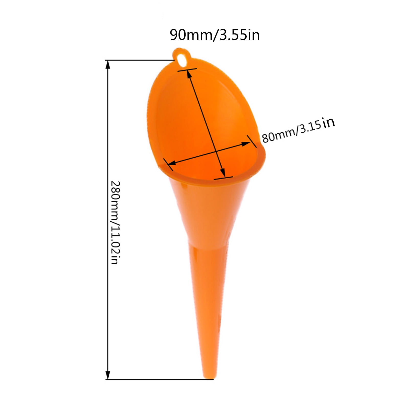 UNTERING Refueling Funnel 28cm Car Long Stem Funnel Oil Filling Tools ...