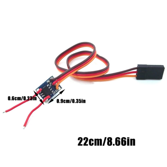 UNTERING Reverse Brush Electronic Speed Controller Used in Car, Model Aircraft Good Heat Dissipation for Toy Car Assembly