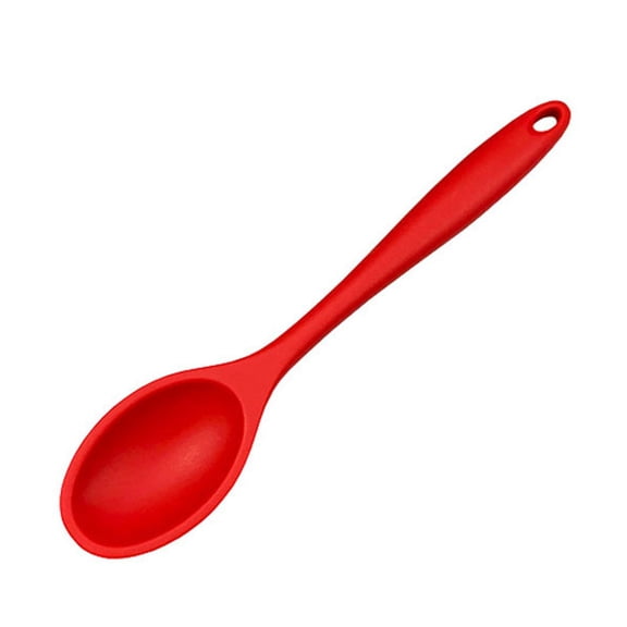 UNTERING Silicone Cooking Spoon Melting Stirring Spoon Kitchen Spoon with Long Handle for Cooking