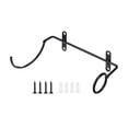 thumbnail image 1 of UNTERING Simple Wine Display Holders Wine Rack Wall Hanging Wine Stand Wrought Iron for Counter Wine Cabinet Restaurants, 1 of 1