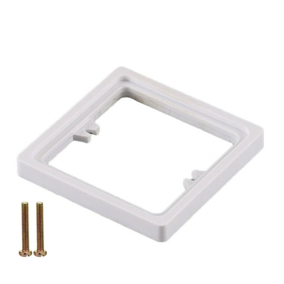 UNTERING Single Socket Spacer Electrical Outlet Box Extender Single Gang Box Extender with Screws for Living Room School Office