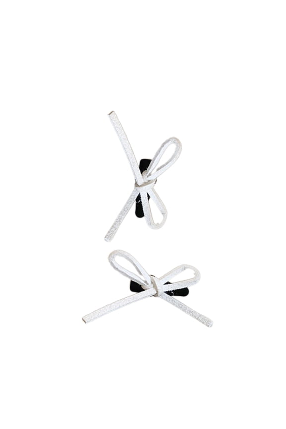 Small Bow Elegant 2000s Clip Bow Hair Clip Elaborate Fairy Bow Small Bowknot Balletcore