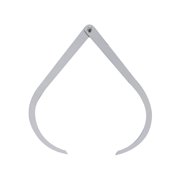 UNTERING Stainless Steel Caliper Clay Sculpture Ceramic Measuring Pottery Tools 4" 8" 10" 12" Length Leg Accessories