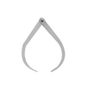 UNTERING Stainless Steel Caliper Clay Sculpture Ceramic Measuring Pottery Tools 4" 8" 10" 12" Length Leg Accessories