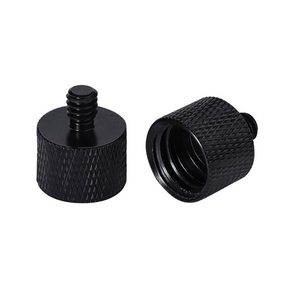 UNTERING Sturdy Camera Screw Adapter Thread 1/4 Female to 5/8-11 Male for Mounting Camera Tripod Mic Stand Adapter