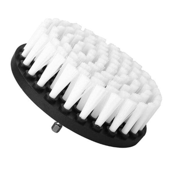 UNTERING Tool Brush Drill Brushes Soft Drill Brush Attachment for Carpet Leathers Upholstery Drill Soft Brush Replacement