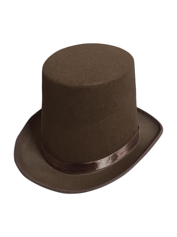 Top Hat Panama Hat Western Short-Brim Hat for Women Men Photo Props Western for Men Women Unisex Wear