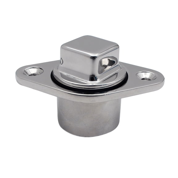 UNTERING Upgraded Boat Drain Plug High Polished 316 Stainless Steel Garboard Bilge Drain Plug Bung for Marine Boat Hull Replace