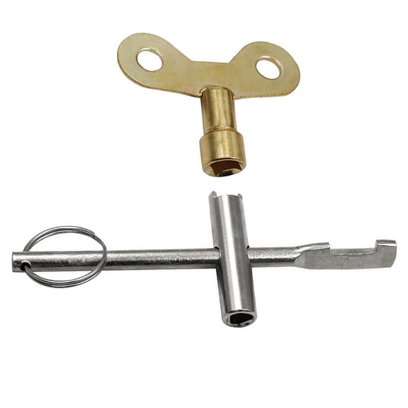 Compact Water Faucet Key with Wrench Water Tap Key & Tool Kits for Homeowners Renters & Maintenance Workers