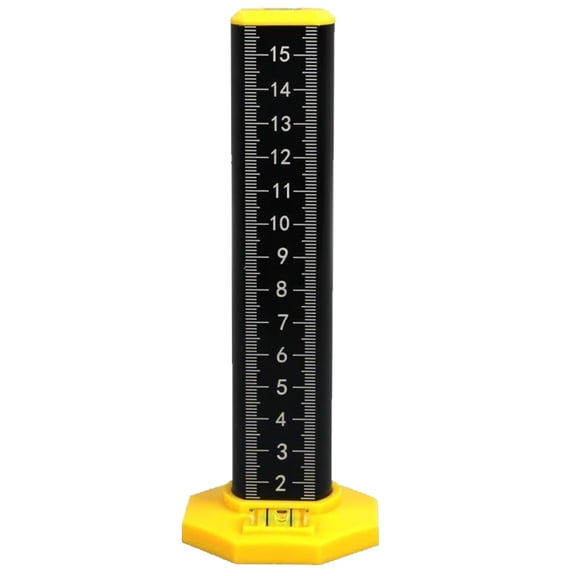 UNTERING Woodworking Equal Height Ruler Upgraded Positioning Horizontals Elevations Ruler Double-side Scale CeramicTile Tool