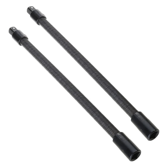UNTERING Wrench Connecting Rod 2Pieces Flexible Socket Extension Ratchet Flexible Extension Bar Set Bendable Elastic Joint Head Post Connecting Link