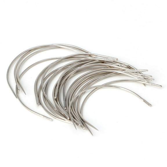 UNTERING needle 25pcs/set Curved Mattress Hand Sewing Needle for Upholstery Household