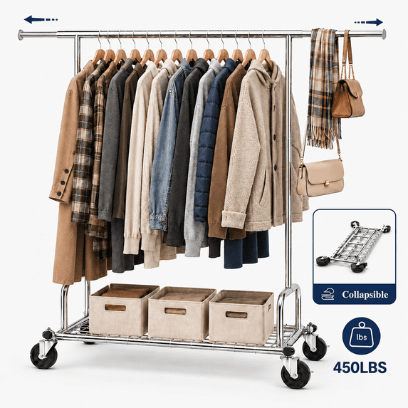 LZNIOZ, Clothes Rack, 75