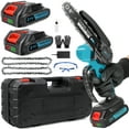 UNTIMATY Mini Cordless Chainsaw, 6Inch Battery Powered Chain Saw with