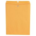 thumbnail image 1 of UNV35270 12 in. x 15.5 in. #110 Square Flap Clasp/Gummed Envelopes - Brown (100/Box), 1 of 3