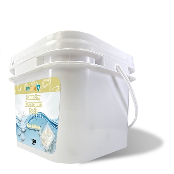 UNfilthy Laundry Detergent Pacs - Free & Clear (120 pacs)