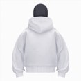thumbnail image 1 of UOCUFY Men's Winter Double Hoodie Sweatshirt with Zip and Pocket Windproof Warm Sports Jacket Men Casual Hooded Coat Light Gray,Size XXL, 1 of 4