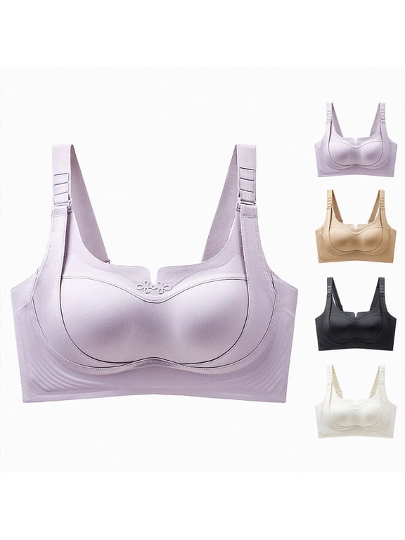 Womens Rosy Lift Bras Push Up Full Coverage Custom Bust Shaping Bra Wireless Comfy Soft Bralettes for Seniors 2026